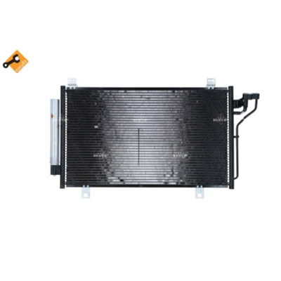 Abbildung von NRF Easy Fit 350413 Klimakondensator mit Trockner, Dichtring 15,5 10,1 Aluminium 657 R 134a MAZDA: 3 Schrägheck, 6 Kombi, Limousine