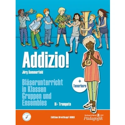 Abbildung von Addizio! Schülerheft Trompete in B. Bläserunterricht Klassen, Gruppen und Ensembles (EB 8863): Schülerausgabe (Trp[Bb]/T Hn[Bb])