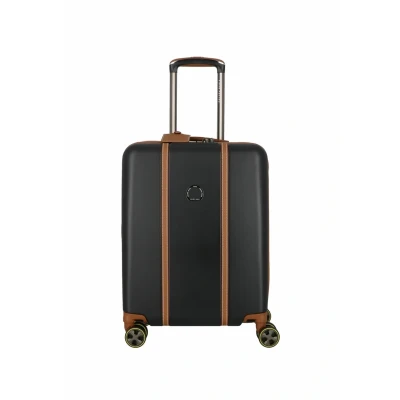 Abbildung von DELSEY PARIS Deauville Kabinenkoffer 54,5 cm x 39,5 21 36 l Schwarz, S Slim, Kabinengepäck, Kabinengepäck
