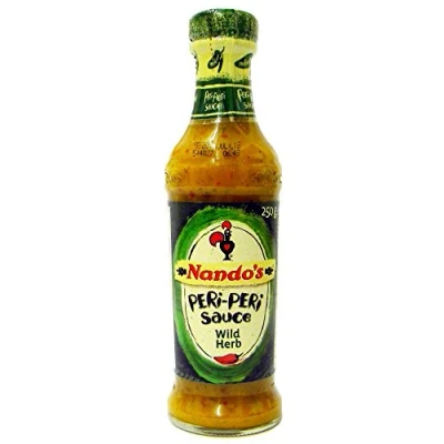 Abbildung von Nando&#039;s wilde Kraeuter Peri Sauce 250g x 2 Doppelpack
