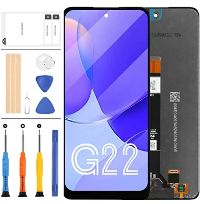 Abbildung von für Motorola Moto G22 Bildschirm Ersatz XT2231 2 LCD Display Touchscreen Digitizer Vollmontage Reparaturteile Kit (Schwarz)