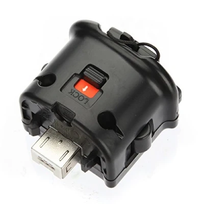 Abbildung von BSTCAR Motion Plus Adapter Kompatibel Wii, Externer Induktionsadapter,Adapter Wii sensorbeschleunigeradapter Fernbedienung