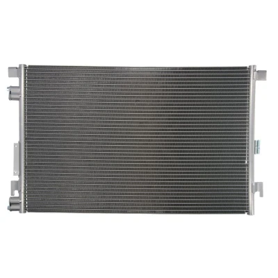 Abbildung von THERMOTEC KTT110253 Klimakondensator ohne Trockner 670 X 318 0 mm Aluminium OPEL: Vectra C Caravan, Signum CC, CC