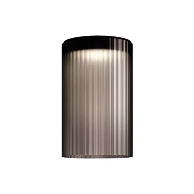 Abbildung von Kundalini Giass LED Deckenleuchte, Ø 30 cm, grau