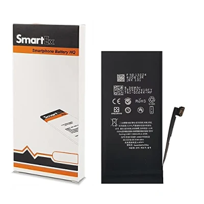 Abbildung von Smartex® Li Ion Ersatz Akku/Batterie kompatibel mit iPhone 13 Mini 2406 mAh Akku ohne Ladezyklen 24 Monate Garantie