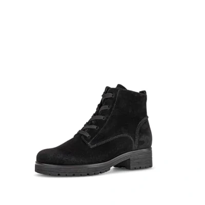 Abbildung von Gabor Genua Schnürstiefelette, Blockabsatz, Schnürboots, Komfortschuh in Schuhweite G (weit)