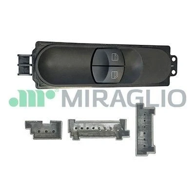 Abbildung von MIRAGLIO 121/MEP76004 Schalter, Fensterheber vorne links MERCEDES BENZ: Sprinter 3.5 T Kastenwagen, Bus, 3 Kastenwagen