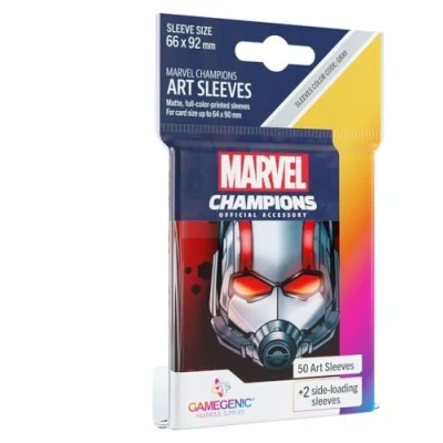 Abbildung von Gamegenic, Marvel Champions Sleeves Ant Man, Sleeve color code: Gray