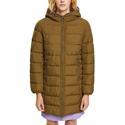 Abbildung von ESPRIT Damen 082CC1G301 Jacke, 350/KHAKI Green, S