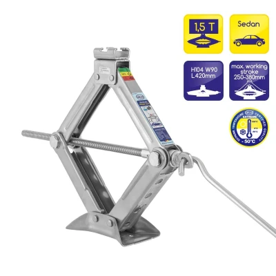 Abbildung von ALCA Power 436000 Wagenheber 1.5 mechanisch PKW Scherenwagenheber