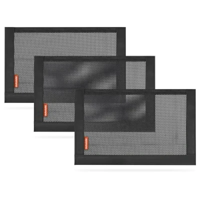 Abbildung von TrunkExpert, Nano Netztasche mit Klettverschluss Universelle Kofferraum Netztasche, 30 cm x 20 Organizer Tasche, Auto, Starken Klettstreifen für Kofferraum, Gepäcknetz, 3 Stück