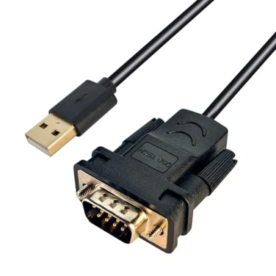 Abbildung von DSD TECH Adapter Kabel USB zu RS232 Seriell DB9 SH RS232A Adapterkabel mit FTDI FT232 Chip für Windows, Linux, Mac OS (5.9FT / 1.8M)
