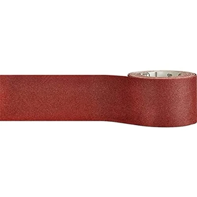 Abbildung von Bosch Professional 1x Schleifrolle C410 Standard for Wood and Paint (für Holz, 115 mm x 5 m, Körnung 80, Reißbar, Zubehör für Handschleifen, Schwingschleifer)