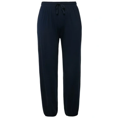 Abbildung von Ulla Popken DE Jogging Coupe Droite Ceinture ÉLAST Jogginghose, Damen, Größe: 42/44, Nachtblau