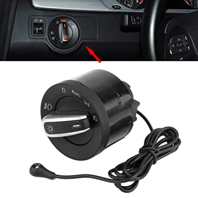 Abbildung von Keenso Auto Lichtschalter Modul, Scheinwerferschalter mit Lichtsensor 1Z0941431K für MK5 MK6