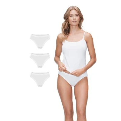 Abbildung von JBS OF Denmark 3 PACK Slip, Damen, Größe: Large, White