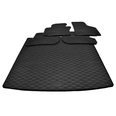 Abbildung von Mattenprofis Gummimatten + Gummi Kofferraumwanne Set passend für VW Golf 5 V Variant Bj.2003 2009 RKK