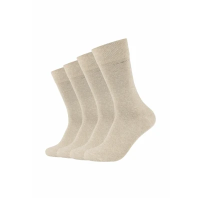 Abbildung von camano Casoft Bamboo Socken, Größe: 35 38, Nature melange