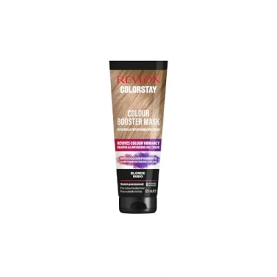 Abbildung von Revlon, Colorstay, Farb Booster Maske, temporäre Haarfarbe, Pflege zur der Färbung, belebt den Glanz, intensiviert, spendet Feuchtigkeit, Platinblond, 125 ml, 6 Anwendungen