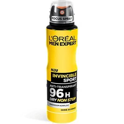 Abbildung von 6x L&#039;Oreal Men Expert Deodorant Spray Invincible Sport 150ml