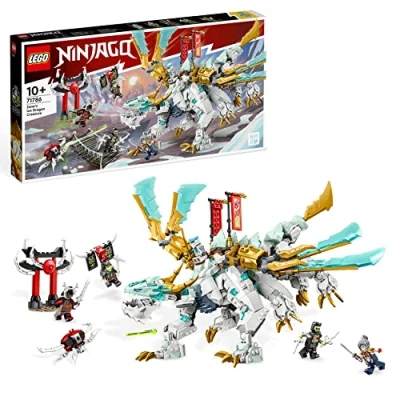 Abbildung von LEGO ZANE&#039;S ICE Dragon Creature TOY Model B Baukästen &amp; Konstruktionsspielzeug für Kinder, Größe: One Size, Mehrfarben