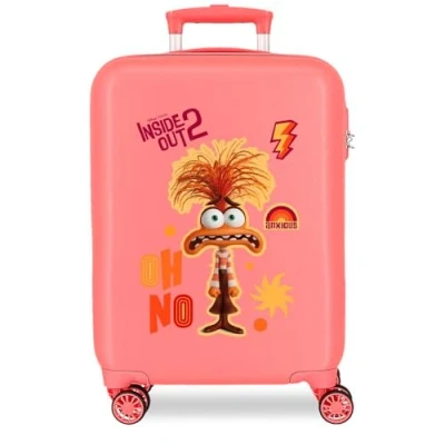 Abbildung von Disney Inside Out 2 Kabinenkoffer, Einheitsgröße, Rosa, Talla única, Kabinenkoffer