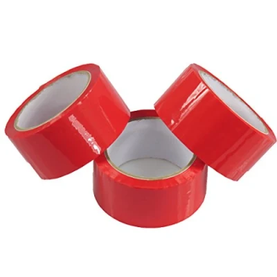 Abbildung von triplast 48 mm x 66 m LOW NOISE Paketklebeband Rot (6 Stück)