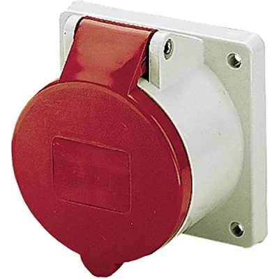 Abbildung von Mennekes Steckdose CEE 16A 5p 400V IP44 Einbausteckdose gerade Typ, 1 St.