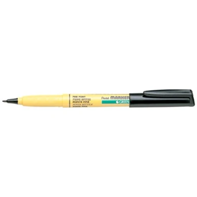 Abbildung von Pentel NM10 Green Label Marcatore per Tessuti, 12 Pezzi