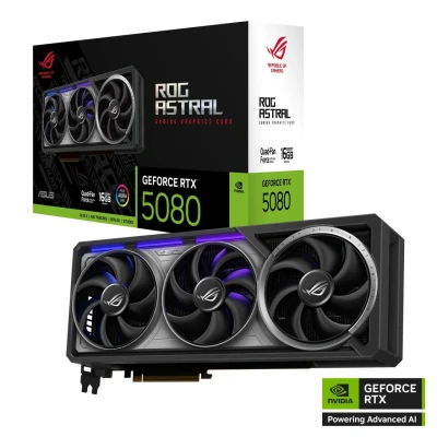 Abbildung von 0 ASUS ROG Astral GeForce RTX 5080 16GB GDDR7 Gaming Grafikkarte