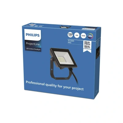 Abbildung von Philips ProjectLine Flutlicht, 20W, 6500K, schwarz