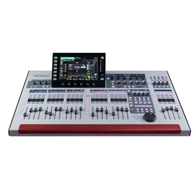 Abbildung von Behringer WING 48 Kanal , 28 Bus Full Stereo Digitalmischpult mit 24 Fader Bedienoberfläche und 10 Zoll Touchscreen