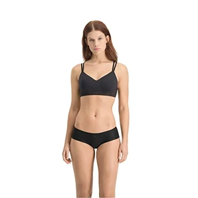 Abbildung von PUMA Damen Büstenhalter Unterwäsche, Schwarz, 85C/D
