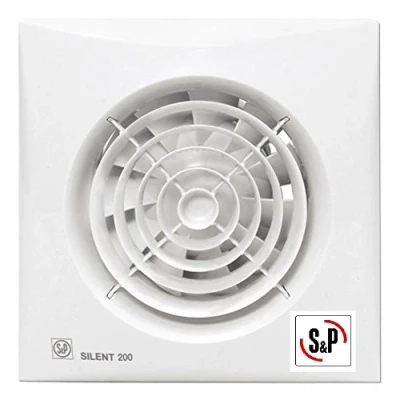 Abbildung von THERMEX Silent 200 300 Scandic, Wand, Badezimmer, Weiß, Kunststoff, IP45, 180 m3/h