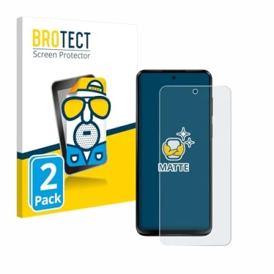 Abbildung von BROTECT Entspiegelungs Schutzfolie für Motorola Moto G23 (2 Stück) Matte Displayschutz Folie, Anti Reflex, Fingerprint