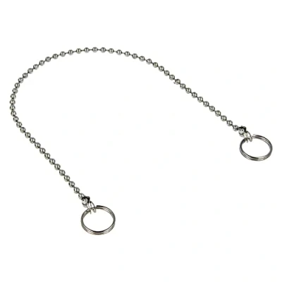 Abbildung von tecuro Ablaufventil Ventilstopfen Kugelkette 30 cm x Ø 3,6 mm, verchromt