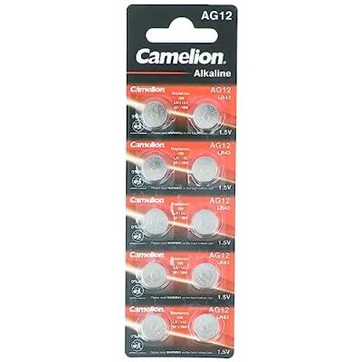 Abbildung von AccuCell LR43, VA12GA, 186, 84, LR1142 10er Set LR43 Knopzelle zum Sparpreis
