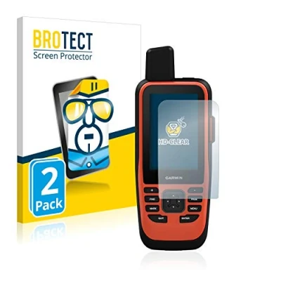 Abbildung von BROTECT (2 Stück Schutzfolie für Garmin GPSMAP 86i Displayschutz Folie Ultra Klar