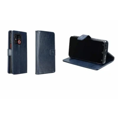 Abbildung von caseroxx Handy Hülle Tasche kompatibel mit Emporia SMART.6lite / E6.lite Bookstyle Case Wallet in blau