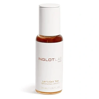 Abbildung von Inglot Let&#039;s Get Tan Bronzing Drops, Gesichtsbronzer, Flüssiger Bronzer, Selbstbräuner, Bräunungs Mousse : 30 ml