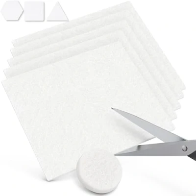 Abbildung von Filzada Filzgleiter Selbstklebend Platten Set 200x200mm &amp; Ø20mm Möbelgleiter