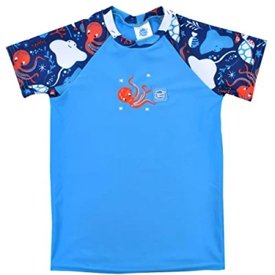 Abbildung von Splash About Kinder UV Sonnenschutz Rash Top Under The Sea 3 4 jahre