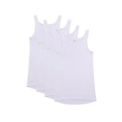 Abbildung von Ammann 4ER PACK GOTS Unterhemd/shirt, Herren, Größe: XXL, Weiß