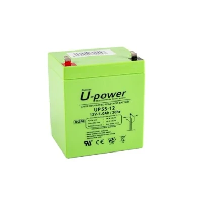 Abbildung von Master U Power Blei Akku AGM 12V 5Ah F1 4,8mm