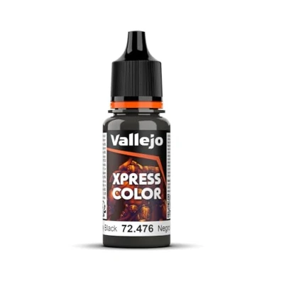 Abbildung von Vallejo Vallejo: 72.476 Xpress Color Greasy Black (18 ml)