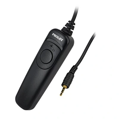 Abbildung von PHOLSY P6 Kabel Fernauslöser/Kamera Fernauslöser/Kabel Auslöser Kompatibel mit Panasonic S5 S1H S1RM S1R S1M S1 G95 G91 FZ10002 G9 GH5 G85 G81 GX8 GX7 GH4 GH3 FZ2500 FZ2000 FZ1000 FZ300 FZ200