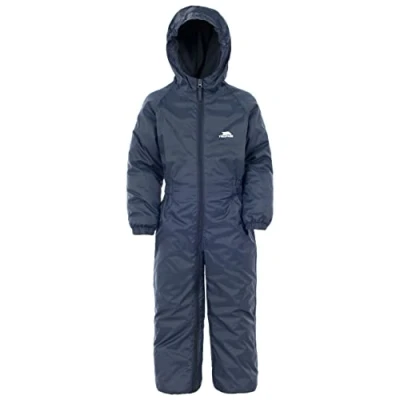Abbildung von Trespass Unisex Kinder Dripdrop Regenanzug, Marineblau / Blau (Rosa), 2022 03 04 00:00:00 EU