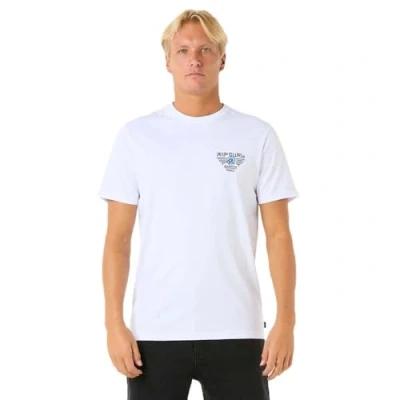 Abbildung von Rip Curl Desti Animals Tshirt print, Herren, Größe: XL, Optical white
