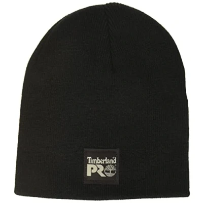 Abbildung von Timberland Herren Beanie Mütze, Jet Black, Einheitsgröße