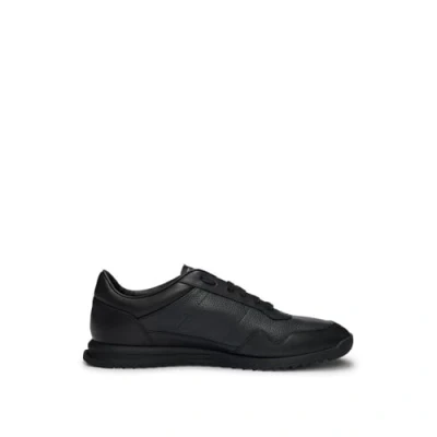 Abbildung von BOSS Zayn_Lowp_lttb Sneaker, Freizeitschuh, Halbschuh, Schnürschuh mit profilierter Laufsohle